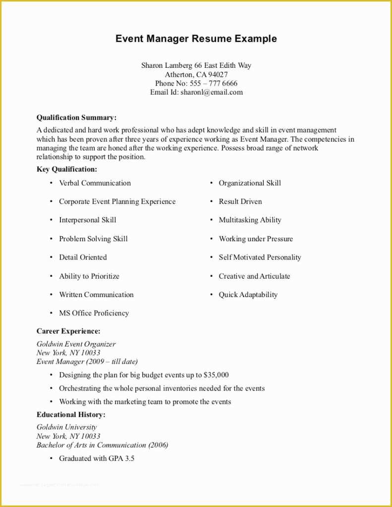 Free Resume Templates for No Work Experience Of Resume Examplesith Noork Experience Student Templates Free