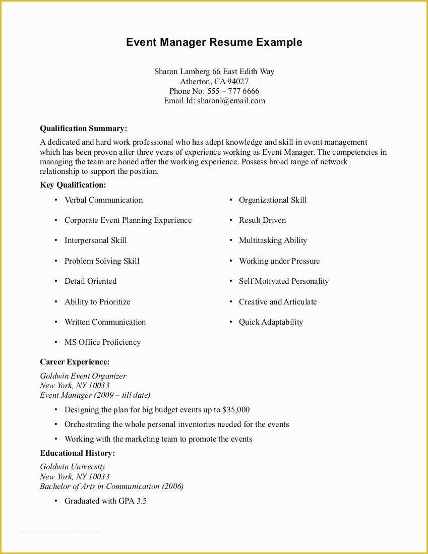 Free Resume Templates for No Work Experience Of Resumes Template with Quotes Quotesgram
