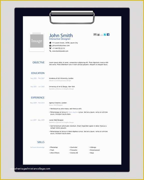 Free Resume Templates for Pages Of Free Professional Line E Page Resume Templates