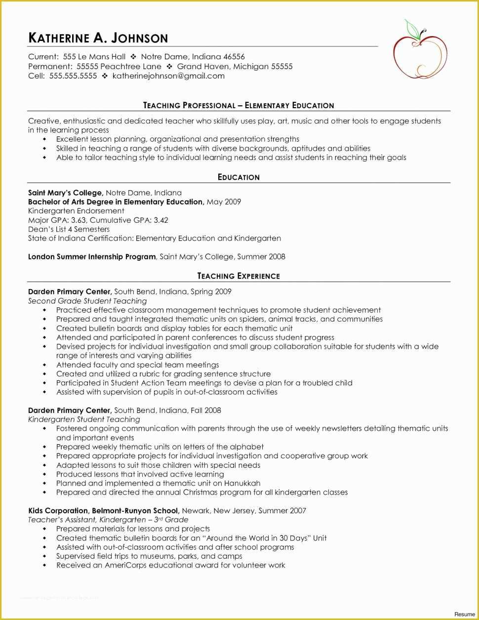 Free Resume Templates for Restaurant Servers Of Restaurant Server Resume Template – Cnaway