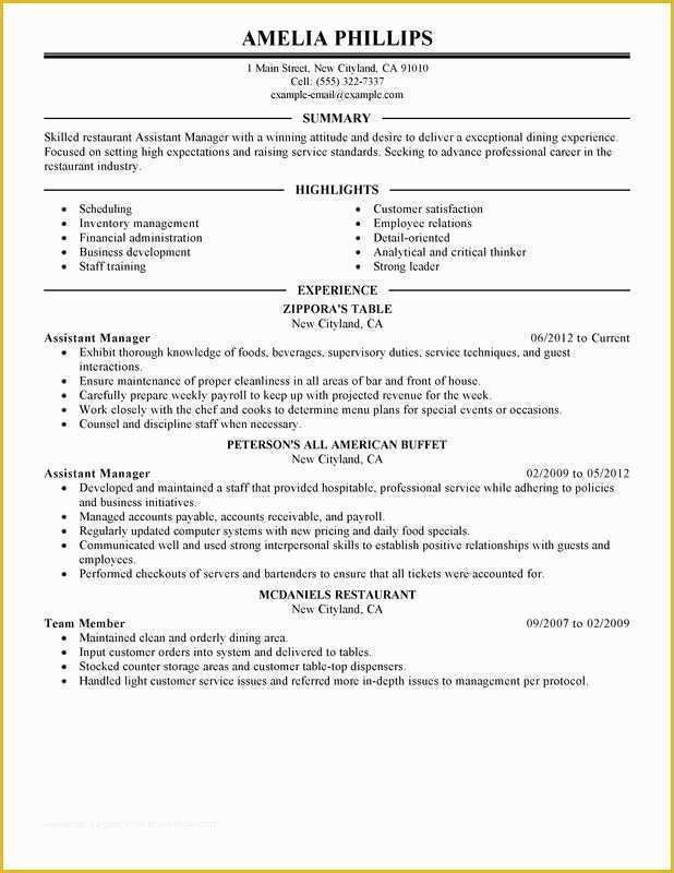 free-resume-templates-for-restaurant-servers-of-unfor-table-assistant