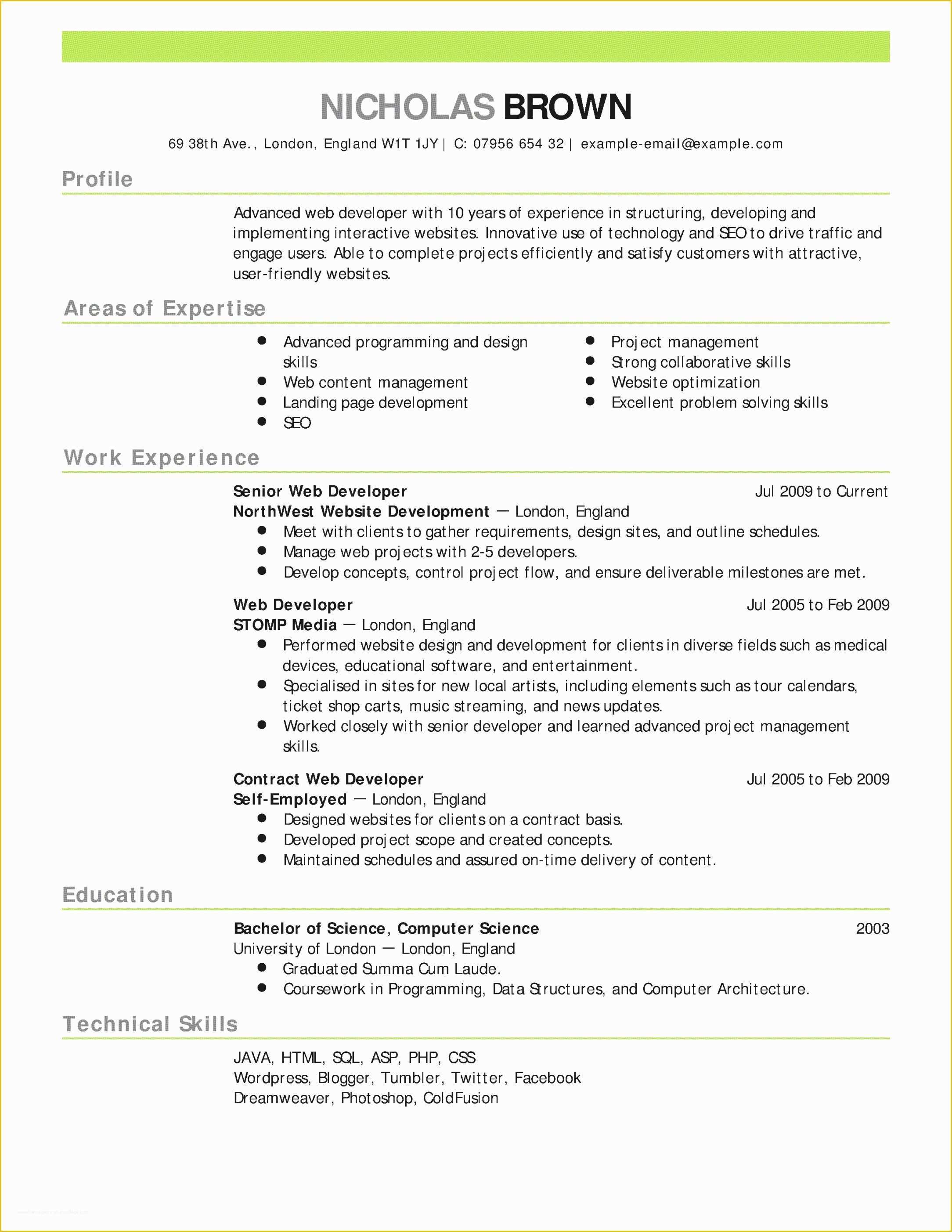 free stay at home mom resume template