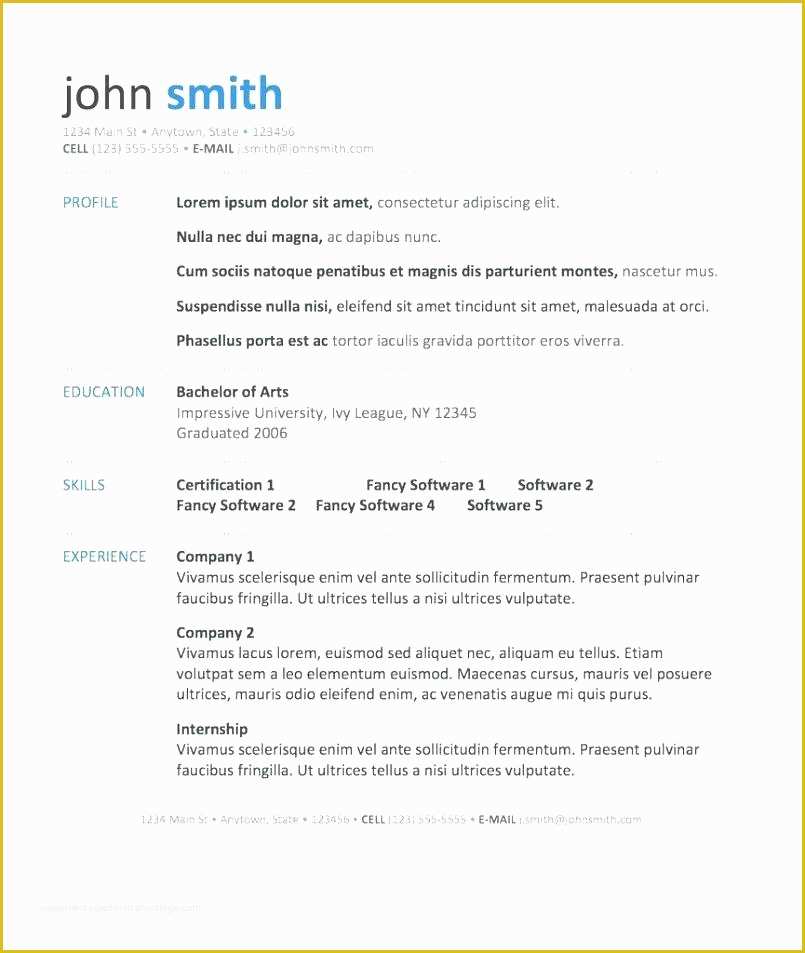 Free Resume Templates for Word Starter 2010 Of Microsoft Word Starter 2010 Resume Templates