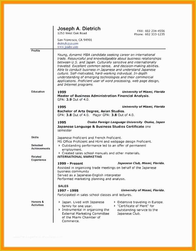 Free Resume Templates for Word Starter 2010 Of Microsoft Word Starter 2010 Resume Templates