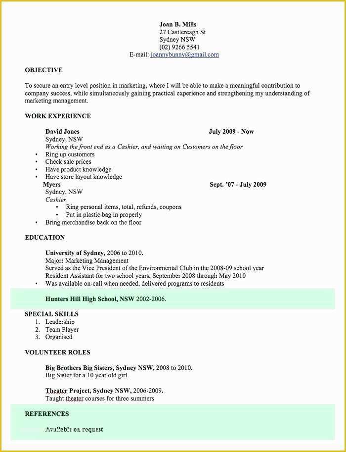 Free Resume Templates for Word Starter 2010 Of Resume Templates Word 2010 Scientific Paper Template Word