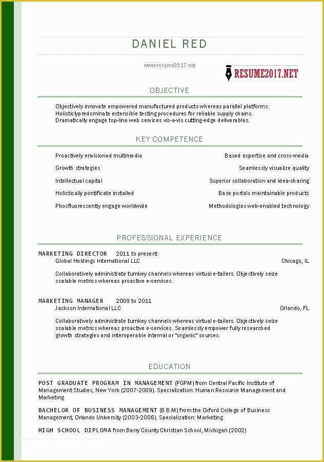 Free Resume Templates Free Of Free Resume Templates 2017