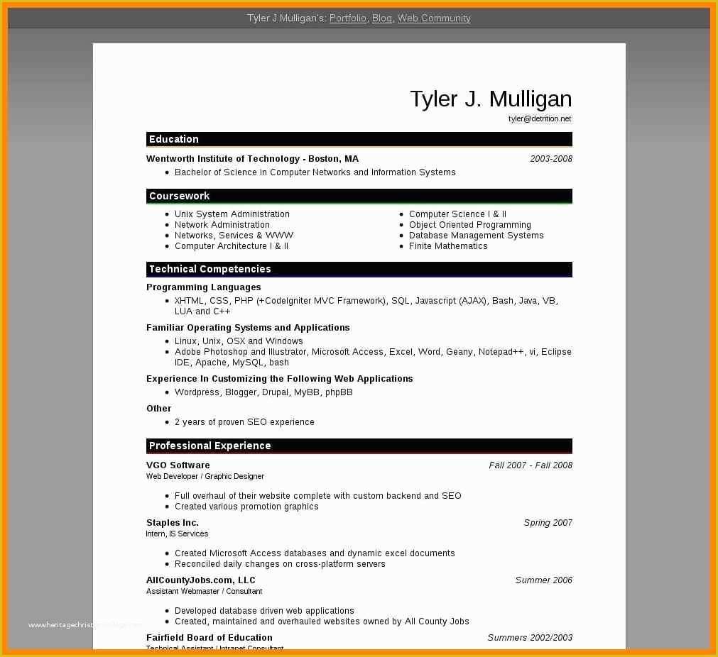Free Resume Templates Microsoft Word 2007 Of Cv format In Ms Word 2007 Free Downloadnd Resume