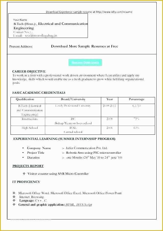 Free Resume Templates Microsoft Word 2007 Of Fice 2007 Resume Template Resume Template Word 2007