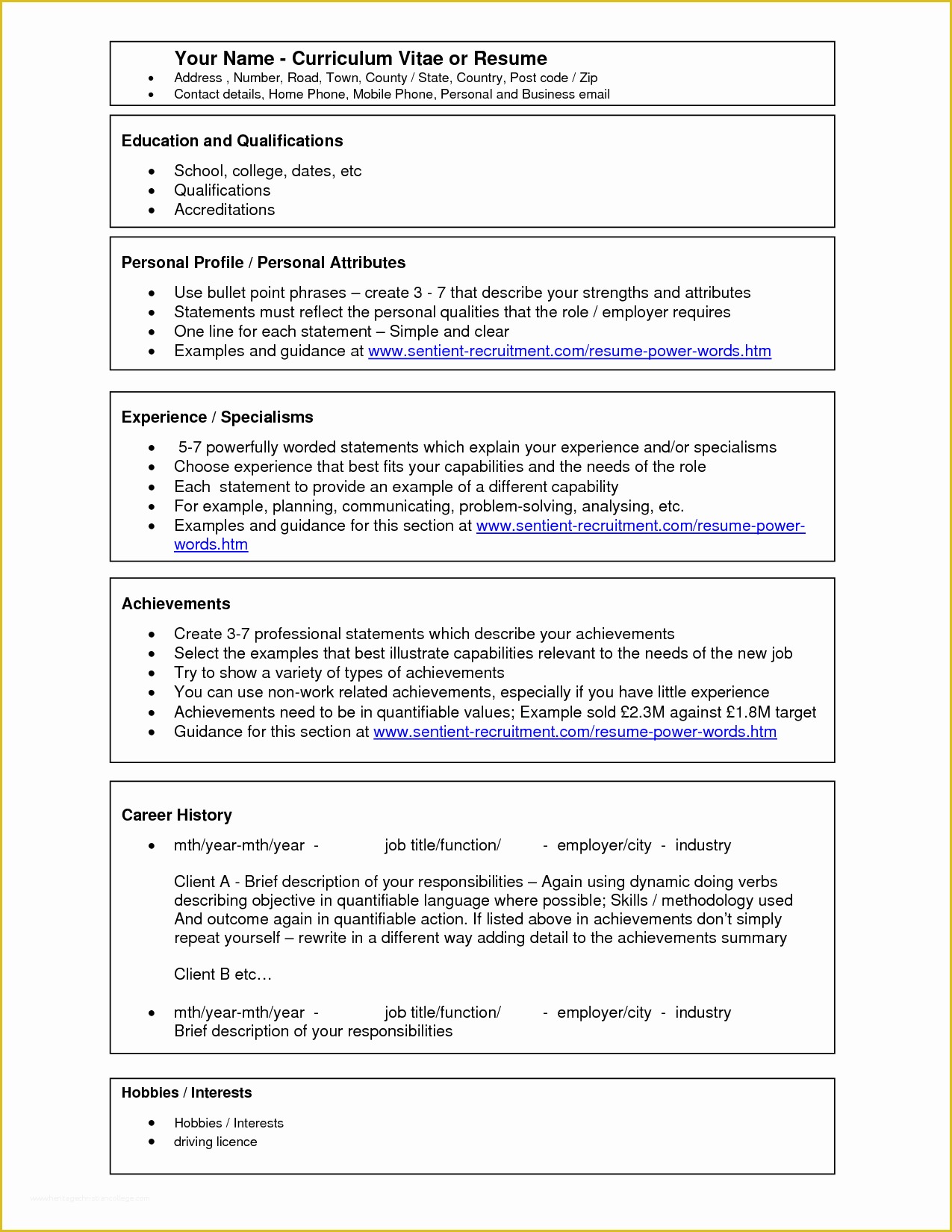 Free Resume Templates Microsoft Word Of Pic Scope Of Work Template