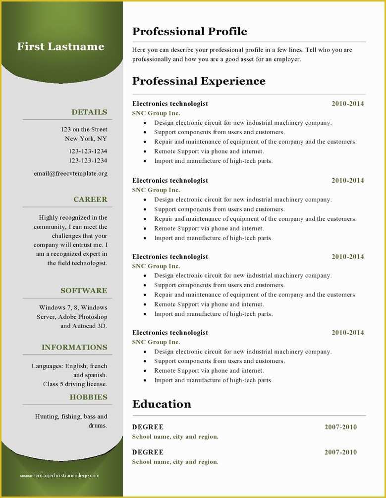 Free Resume Templates Open Office Writer Of Free Resume Templates Open Fice Resume Resume