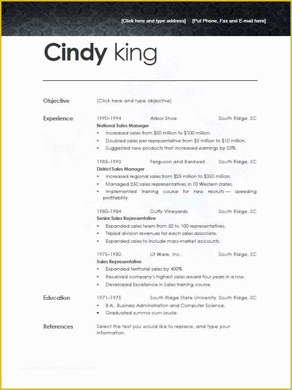 Free Resume Templates Open Office Writer Of Open Fice Resume Template