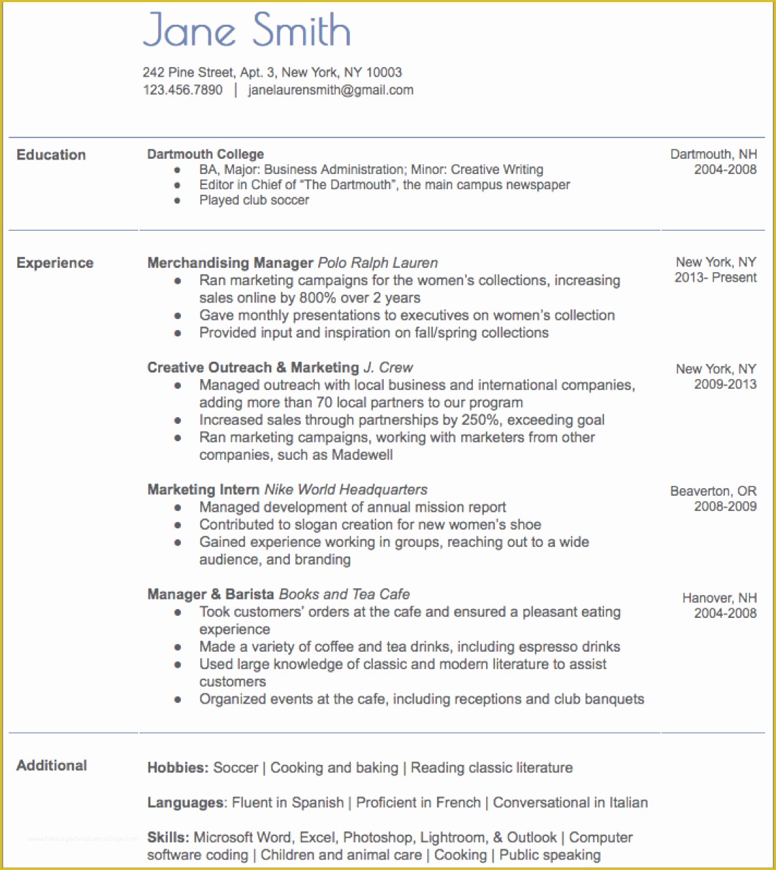Free Resume Templates that are Actually Free Of 3 Actually Free Resume Templates Localwise
