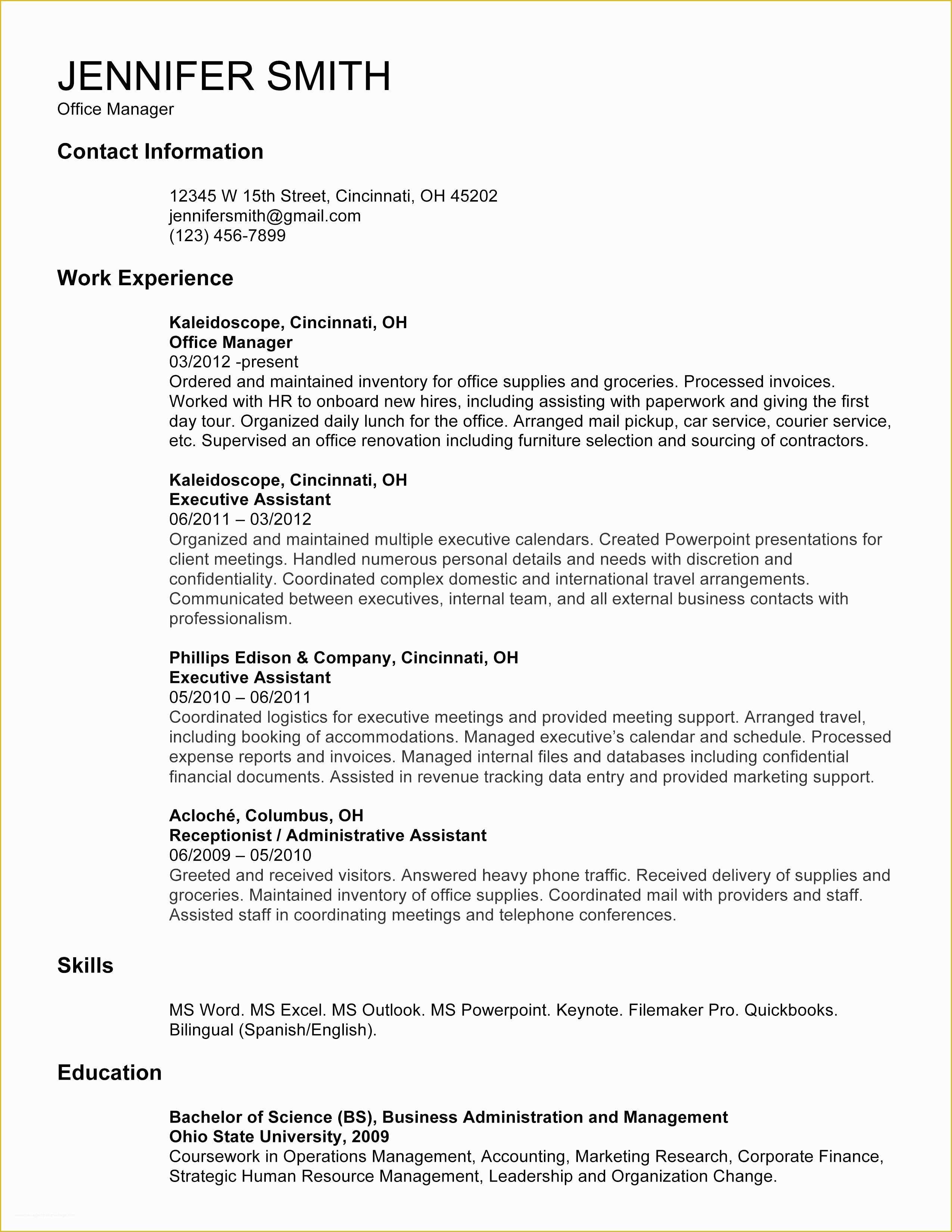 Free Resume Templates that are Actually Free Of Free Elegant Resume Template Microsoft Word Beautiful â 48