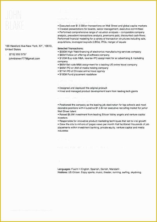 Free Resume Templates that are Actually Free Of Quick Free Resume – Putasgaefo