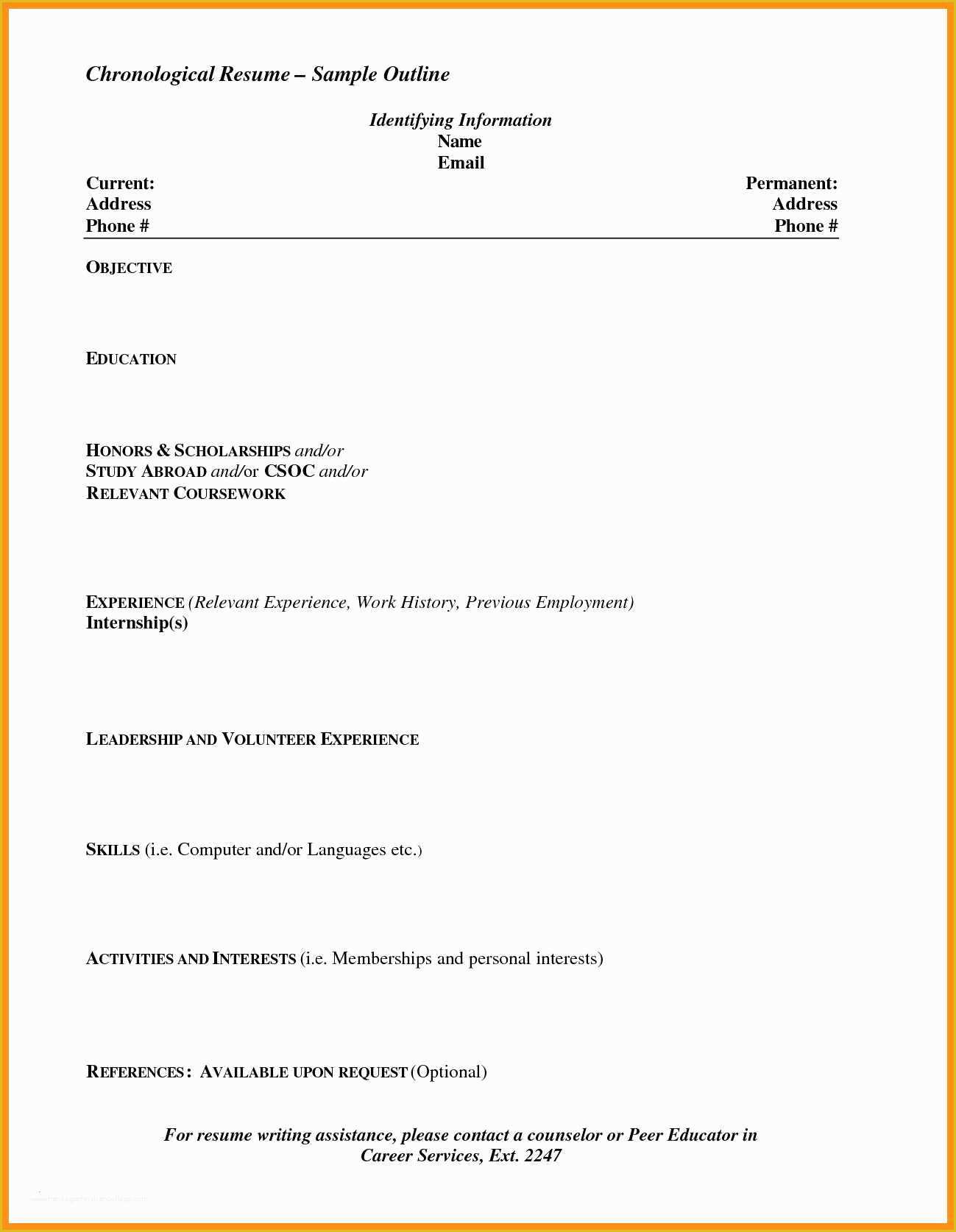 Free Resume Templates that are Actually Free Of Resume and Template Really Free Resume Templates Sample