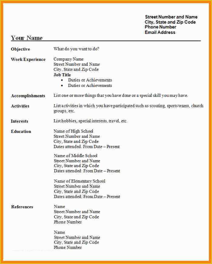 Free Resume Templates with Photo Of 9 Cv Model Pdf