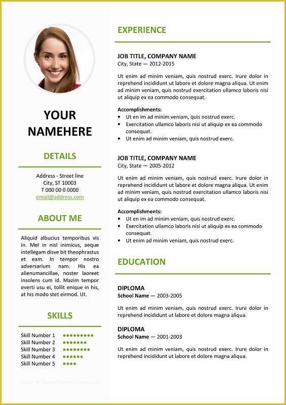 Free Resume Templates with Photo Of Ikebukuro Elegant Resume Template