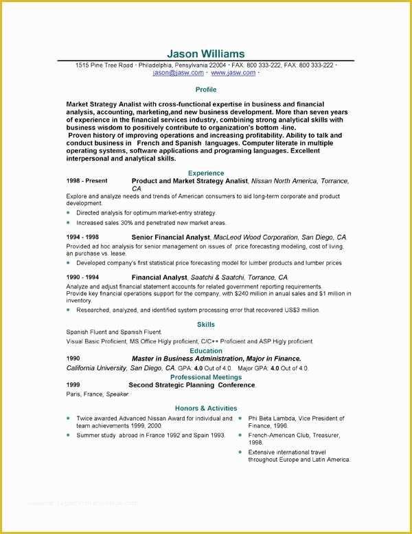 Free Resume Templates with Photo Of Sample Resume 85 Free Sample Resumes by Easyjob