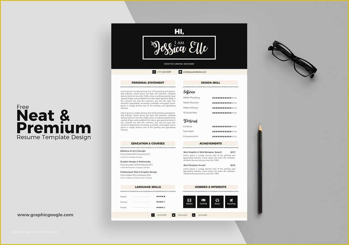 Free Resume Website Templates Download Of Free Resume Templates 17 Free Cv Templates to Download & Use