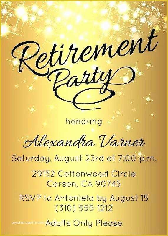 Free Retirement Flyer Template Word Of Retirement Party Flyer Template Word Free Retirement Party