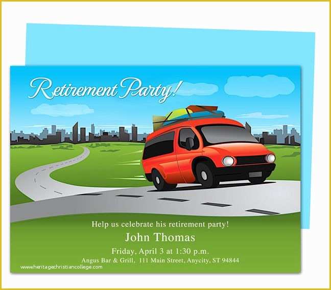 Free Retirement Flyer Template Word Of Trip Retirement Party Invitations Templates Diy Printable