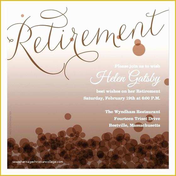 Free Retirement Flyer Templates Of Retirement Party Flyer Template Word – Mklaw