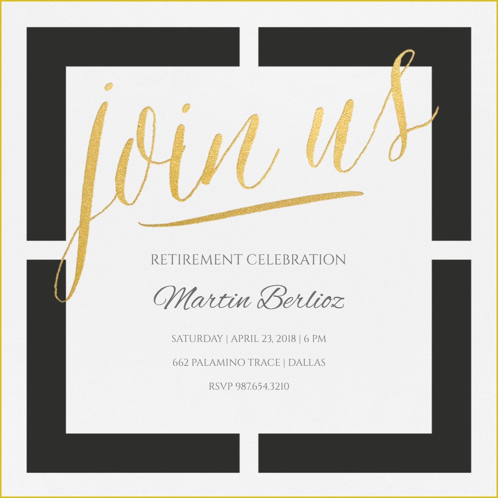 45 Free Retirement Party Invitation Flyer Templates
