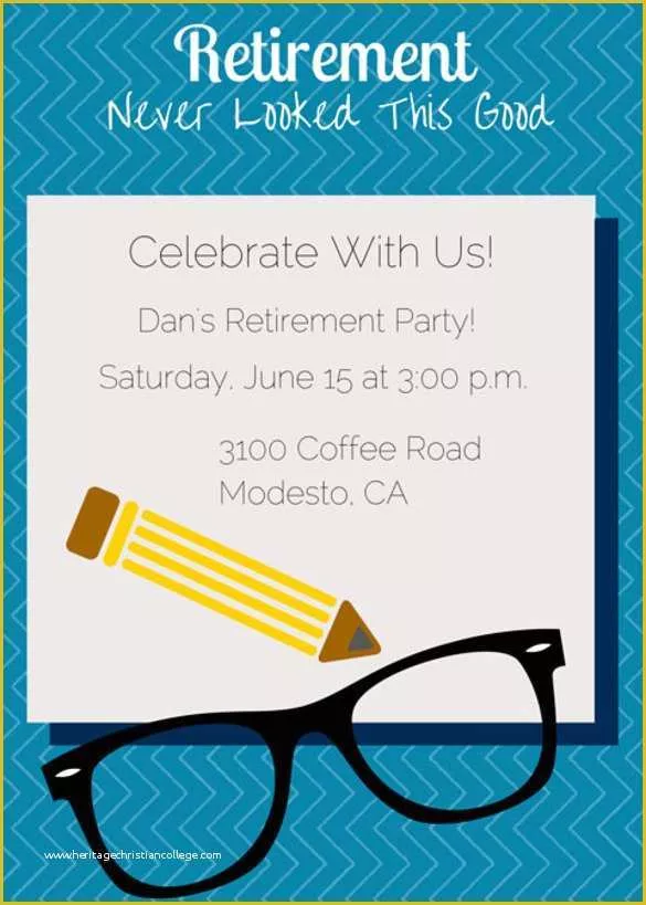 44 Free Retirement Party Invitation Templates for Word