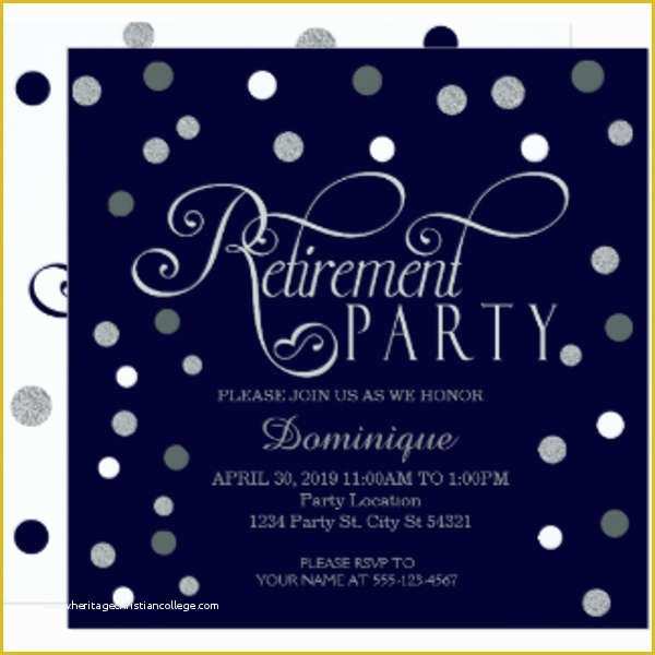 Free Retirement Party Invitation Templates for Word Of 39 event Invitations In Word