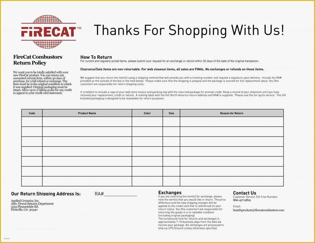 Free Return Authorization form Template Of Unique Rma form Template Mesmerizing Return Authorization