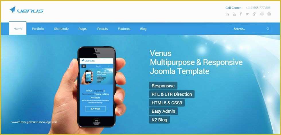 Free Revolution Slider Templates Of Venus Responsive Multipurpose Joomla Template