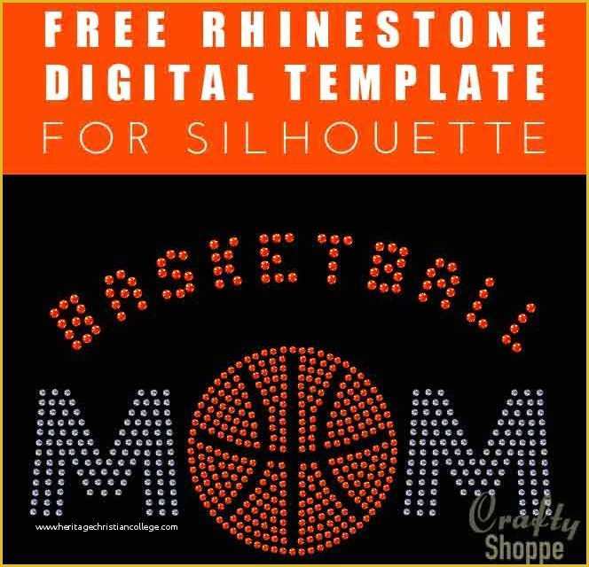 Free Rhinestone Templates for Silhouette Of Diy Bling Basketball Shirts with Free Rhinestone