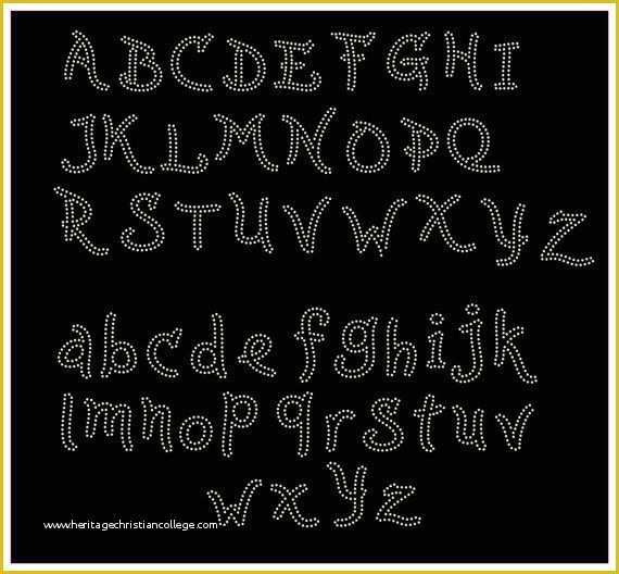 Free Rhinestone Templates for Silhouette Of Downloadable Rhinestone Alphabet Template
