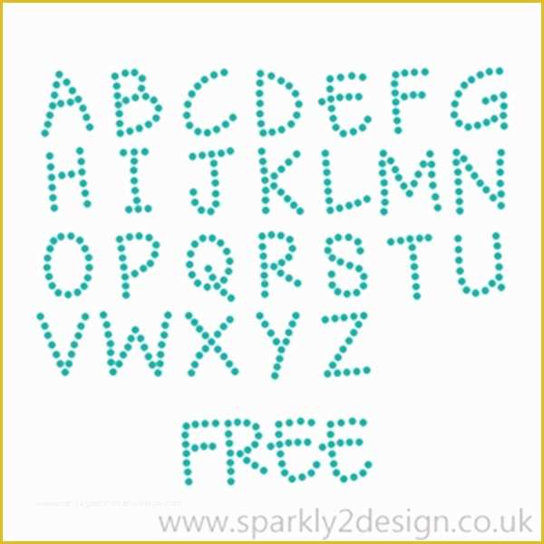 Free Rhinestone Templates for Silhouette Of Free Download Rhinestone andy Alphabet Patterns