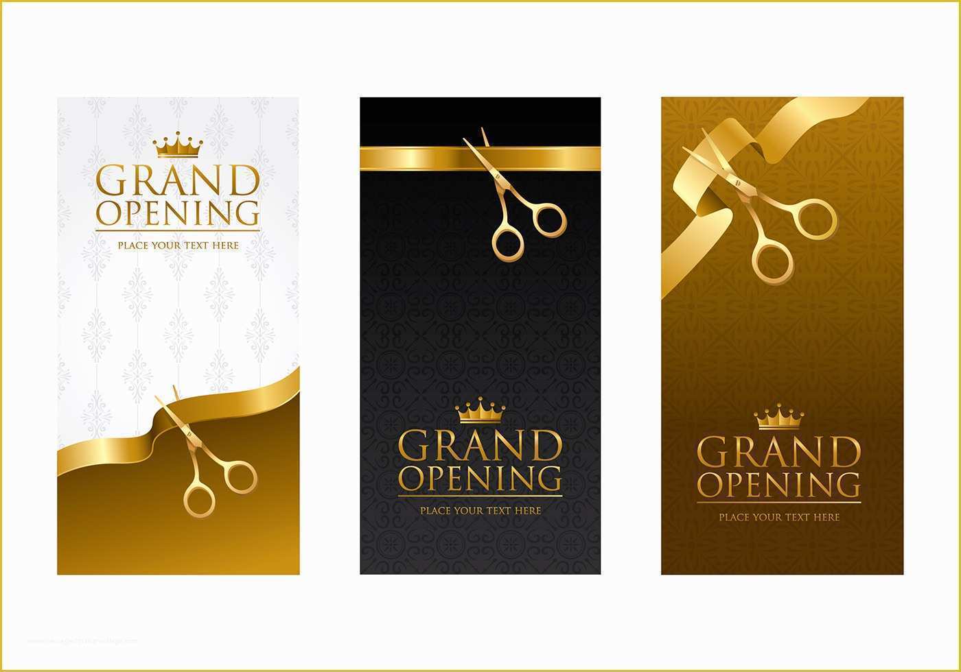Free Ribbon Cutting Template Of Ribbon Cutting Template Vector Download Free Vector Art