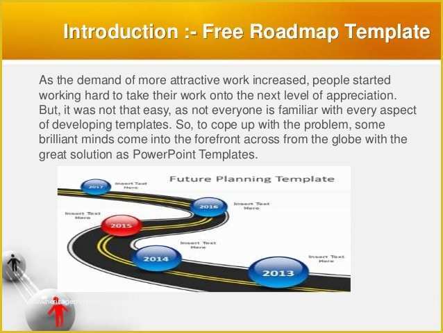 Free Roadmap Template Of Download Free Roadmap Template