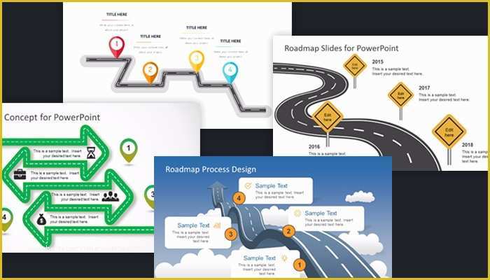 Free Roadmap Template Powerpoint Of 25 Free Project Roadmap Powerpoint Templates Mashtrelo