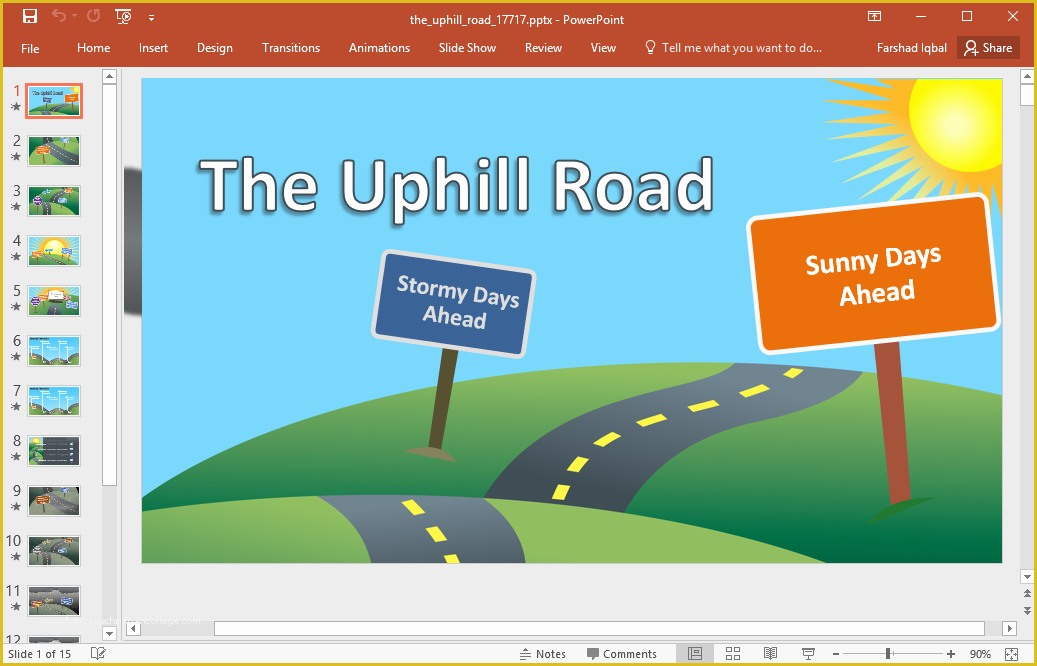 Free Roadmap Template Powerpoint Of Best Roadmap Templates for Powerpoint