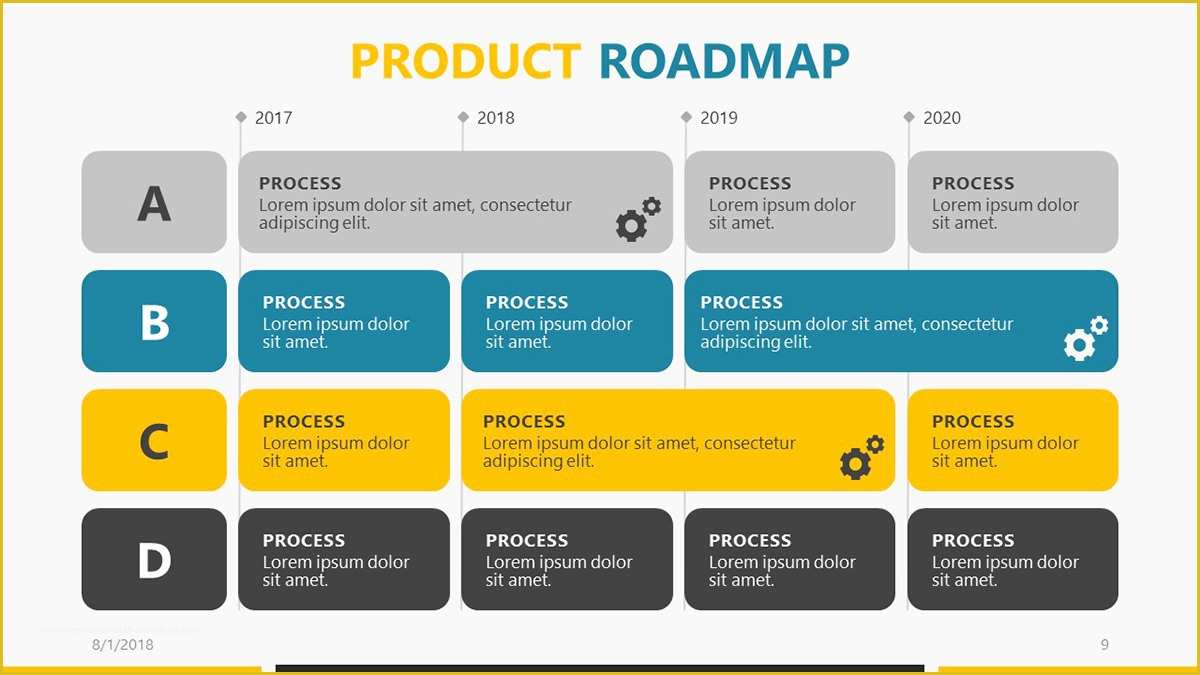 Free Roadmap Template Powerpoint Of Business Roadmap