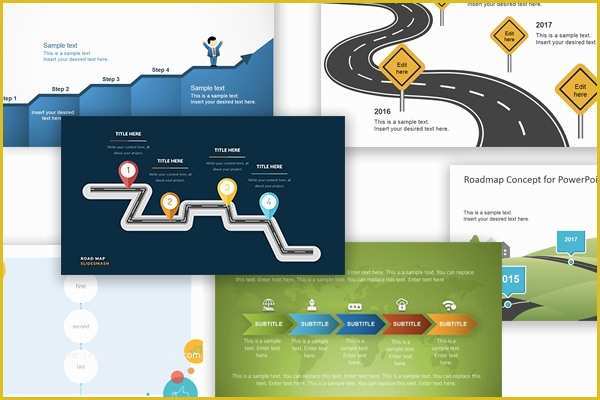 54 Free Roadmap Template Powerpoint