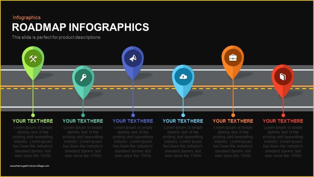 Free Roadmap Timeline Template Of Roadmap Infographics Powerpoint and Keynote Template
