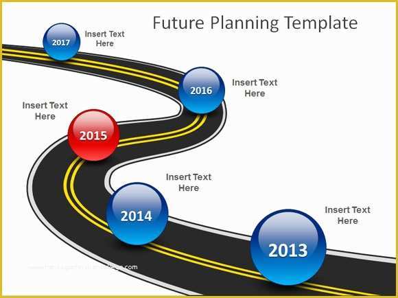 Free Roadmap Timeline Template Of Using Similes and Metaphors In Presentations