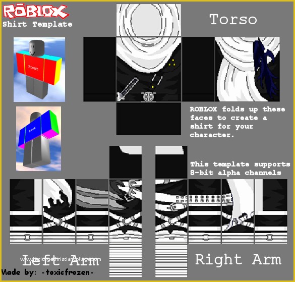 Roblox Armor Template