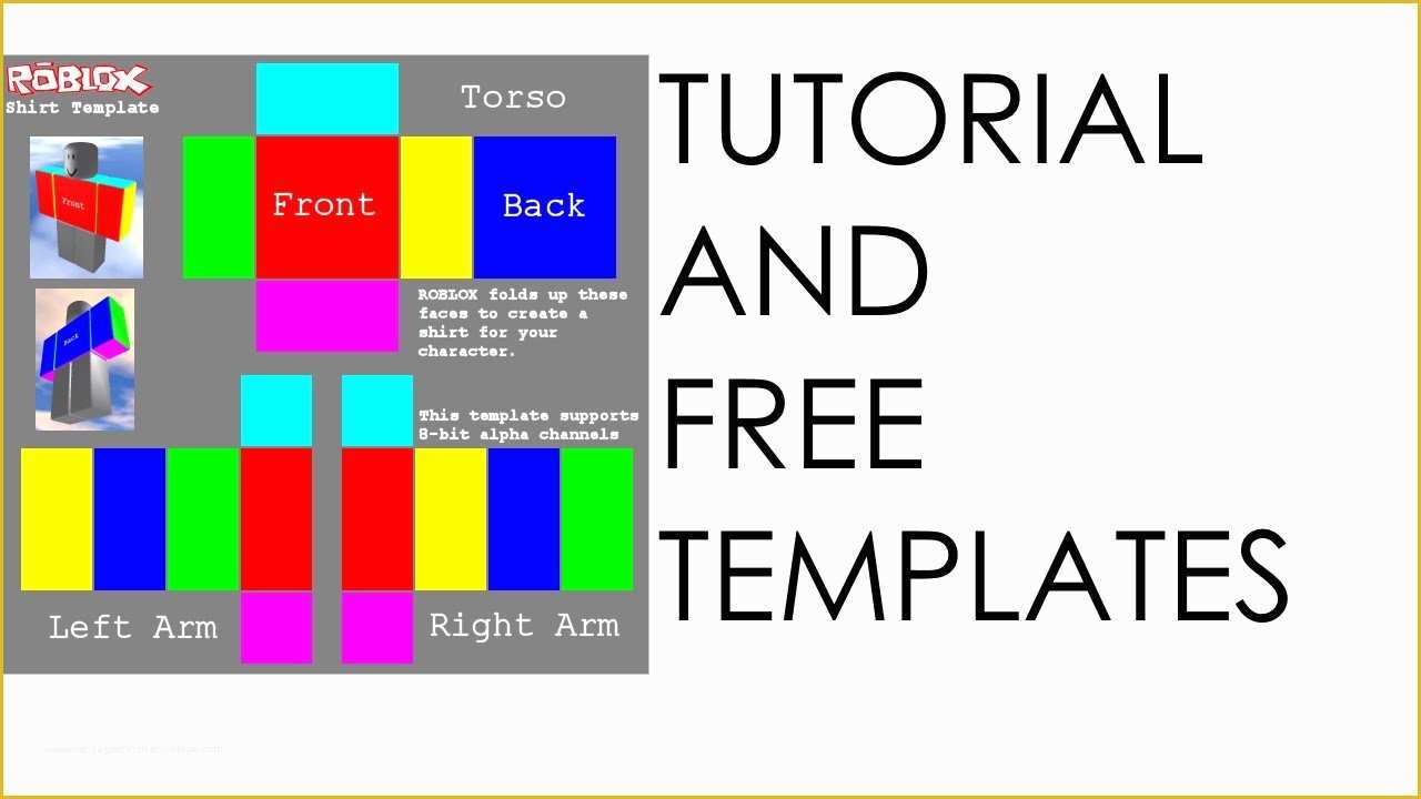 Free Roblox Templates Of How to Make A Shirt Roblox 2016