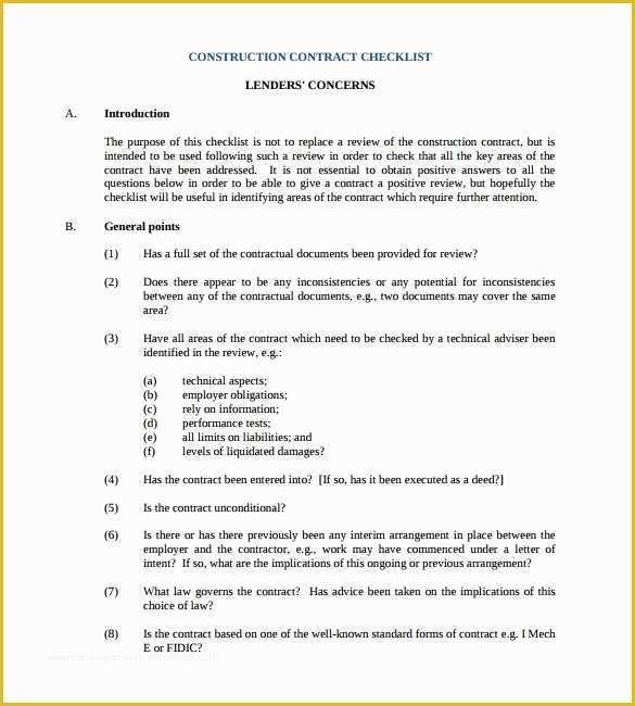 Free Roofing Contract Template Of Construction Contract 9 Download Documents In Pdf