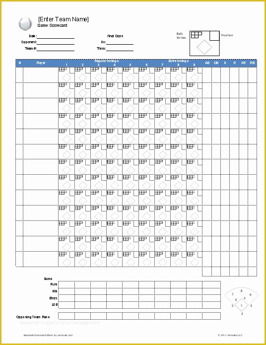 Free Roster Templates Printable Of Download A Free Baseball Roster Template for Excel