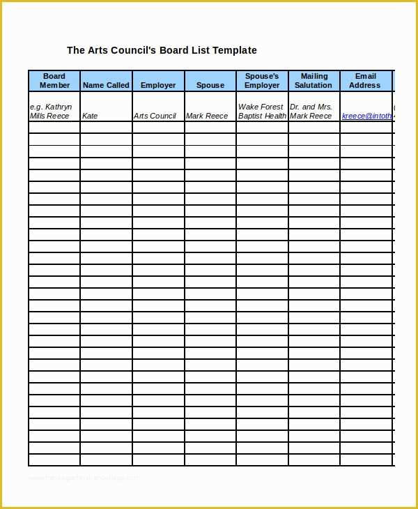 Free Roster Templates Printable Of Excel Roster Template 5 Free Excel Documents Download