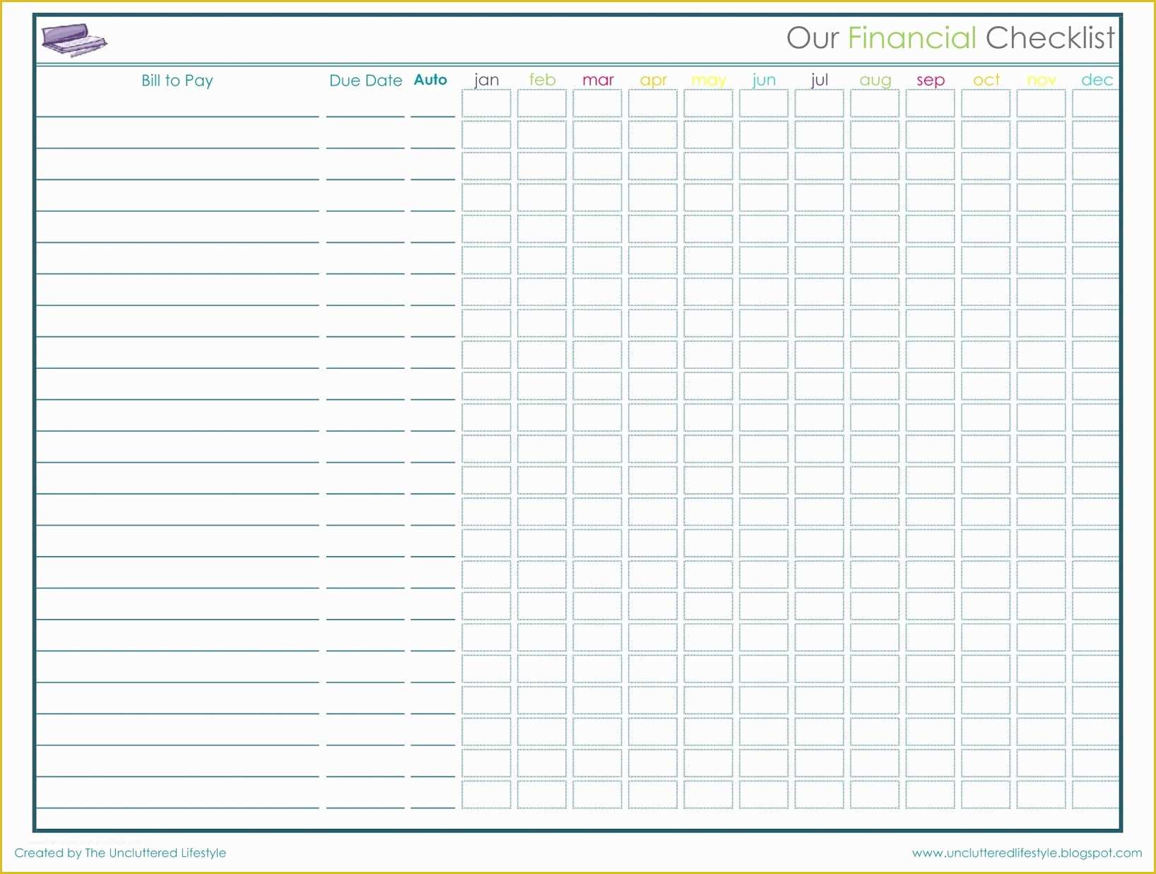 Free Roster Templates Printable Of Free Printable Blank Checklist Template 189 Mughals