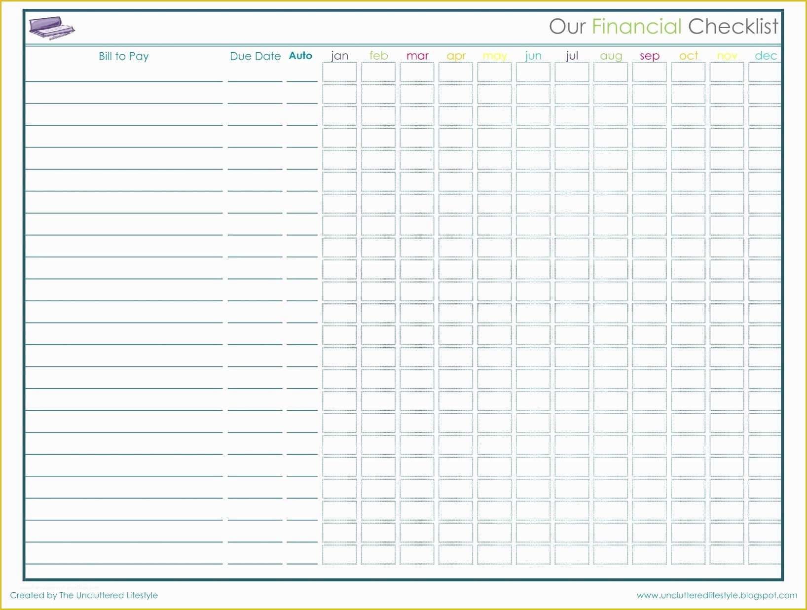 Free Roster Templates Printable Of Free Printable Blank Checklist Template 189 Mughals