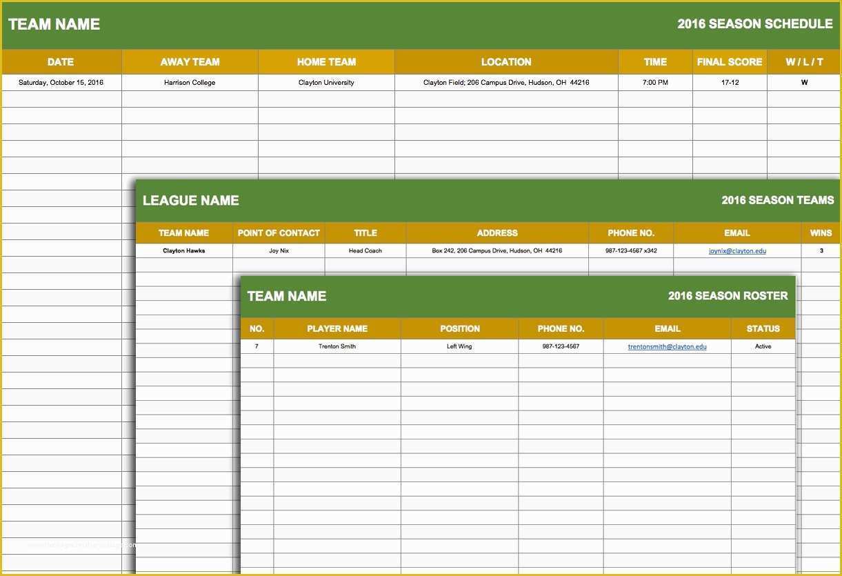 Free Roster Templates Printable Of Free Weekly Schedule Templates for Excel Smartsheet